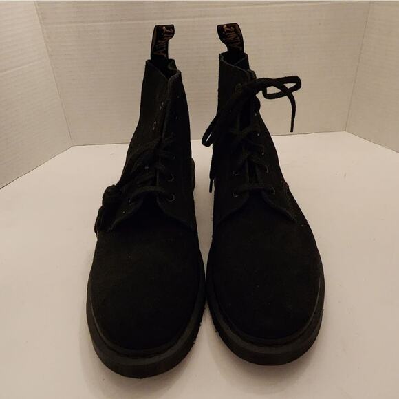 Dr.‎ Martens 101 Mono Lace-Up Boot black suede leather men\'s size 8 new!!!! main image 13